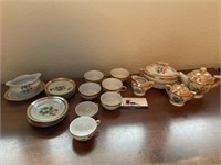 Vintage Ceramic Miniature Tea Set