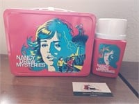Metal Nancy Drew Mysteries Lunch Box and Thermos