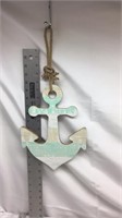 C1) ONE NEW ANCHOR WALL DECOR