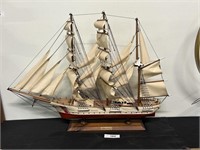 Model Coast Guard Eagle Ship