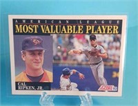 OF)  Cal Ripken  Jr MVP