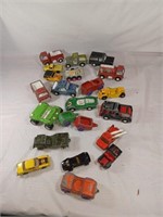 Vintage toy vehicles. Buddy L, Matchbox,