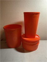 Vintage countertop canisters