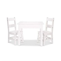 Melissa and Doug Solid Wood Table and Chairs (Stur