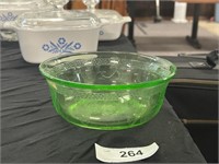 Vasoline Glass Bowl