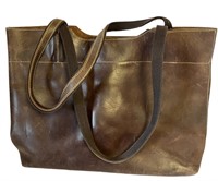 Brown Leather Tote