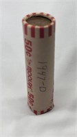 1947-D Roll of wheat pennies