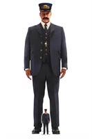 The Polar Express Conductor Cardboard Cutout