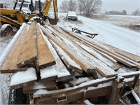 Western red cedar decking