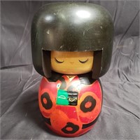 Vintage kokeshi Japanese doll