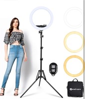 Ring Light with Tripod Stand Yesker 14 Inch Led
