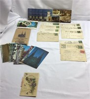 C2) SOME VINTAGE POSTCARDS, EARLIEST 1910