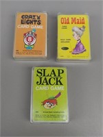 Vintage Card Games in plastic cases
