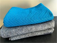 (3) Assorted Moving Blankets #1