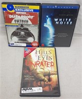 C12) 3 DVDs Movies Horror White Noise
