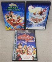 C12) 3 DVDs Movies Kids Family A Christmas Carol