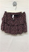 C4) JUSTICE SIZE 16 YOUTH FLORAL SKIRT