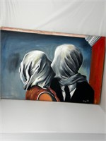 René Magritte oil on canvas