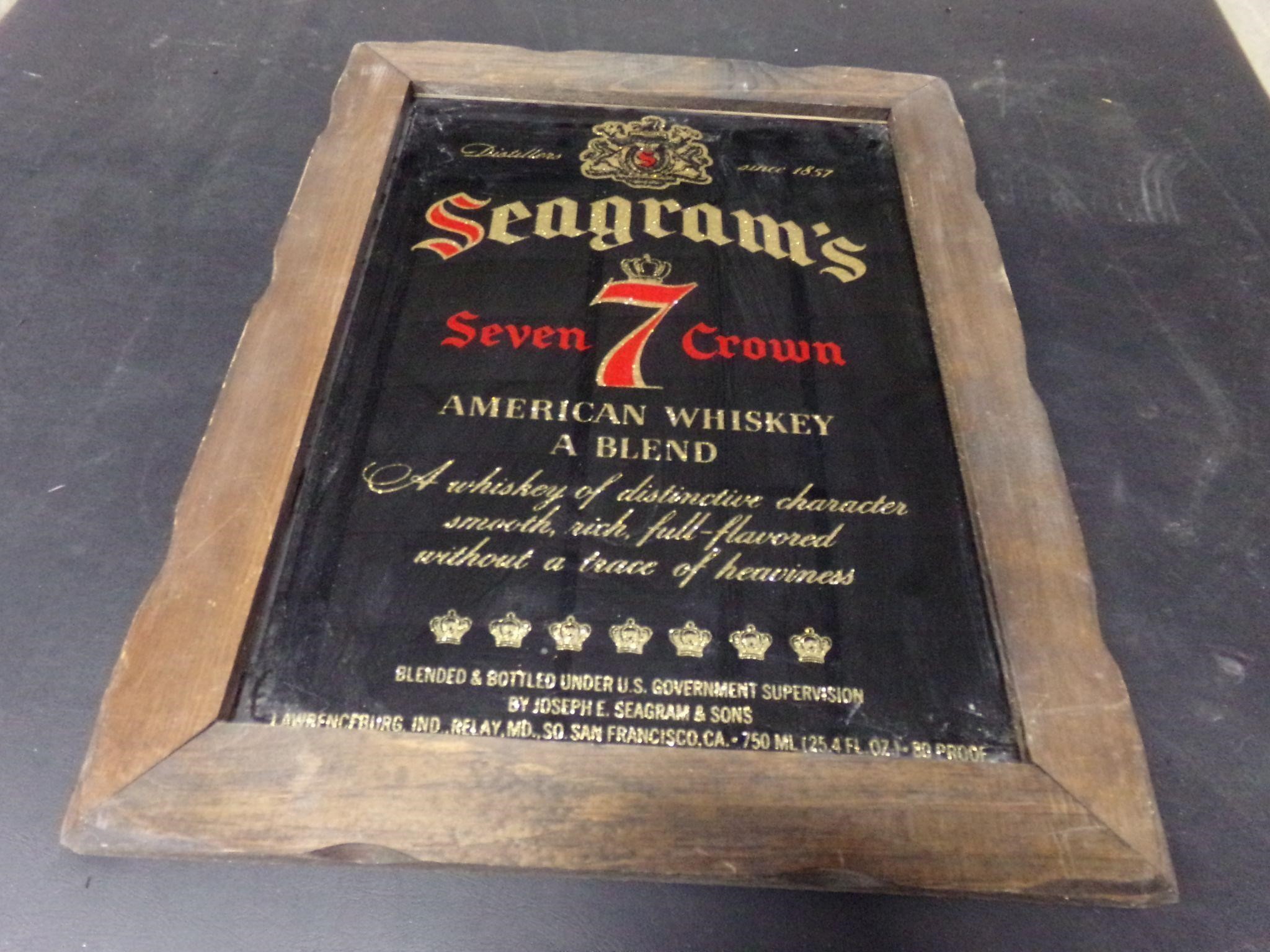 Seagram 7 sign