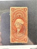 1862 CIVIL WAR ISSUE #1 REVENUE STAMP