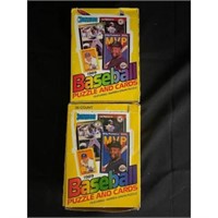 (2) 1989 Donruss Baseball Full Wax Boxes