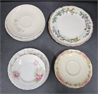 (Z) Decorative Plates Include Salad Plates 8",
