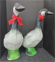 (Z) Union Products Blow Mold Christmas Geese 23"