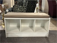 Padded Storage Bench 35 x 14 x 18.5 (w/ pad)