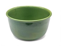 Vintage Bauer 12 green ceramic bowl 
See photos