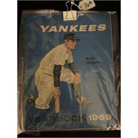 1959 Ny Yankees Year Book