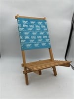Vintage Miller High Life beach chair