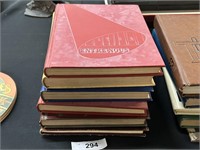 Lot Of 1940s And 1950s HS Yearbooks
