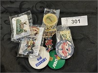 Collectible Buttons And Pins