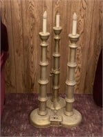 Masonic ritual candelabras