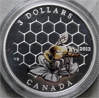 Canada $3 Animal Architects 2013 Bee and Hive