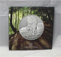 Canada $20 for $20 series 2013 Wolf