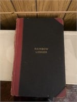 Early Rainbow ledger book