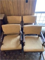 Lodge arm chairs
