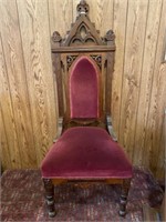 Vintage east lake Masonic chair