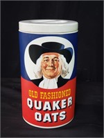 Ceramic Old Fashioned Quaker Oats lidded jar, 9