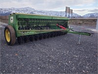 John Deere Grain Drill w/ Alfalfa Seeder
