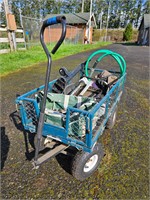 Wagon of Misc. Gardening Tools