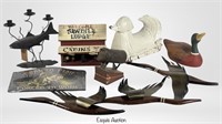 Vintage Country Cottage Decor- Hunting & Fishing