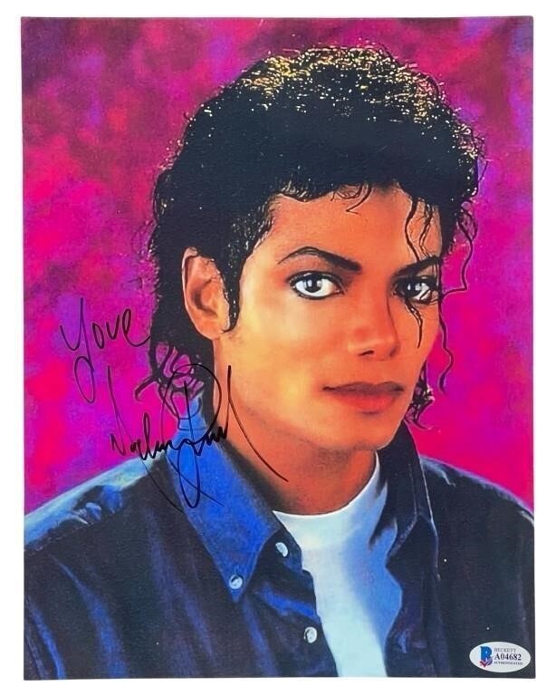 Michael Jackson- King of Pop Autographed Photo