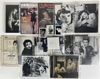 Judy Garland Collection- Autograph, Photos, Magazi