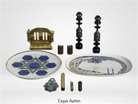Judaica Religious Collectibles including Sterling