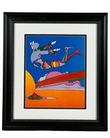 Peter Max- "Cosmic Flyer 2000" Fine Art Lithograph