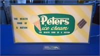 NEW PETERS ICE CREAM LIGHT BOX HAS LEED