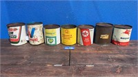 7 ASSORTED AUSTRALIAN GREASE TINS INCLUDE