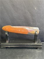 Large pocket knife with display
